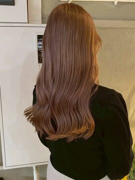 マジコ 梅田(Magico) ダブルカラー/ケアブリーチ/ミルクティーベージュ/レイヤー/梅田