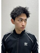 メゾンフォーメン(Maison for men)&nbsp;アクティブショート　ピンパーマ