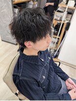 エメヘアデザイン ルイス(Aimer Hair Design Lewis)&nbsp;伸ばしかけ波巻きパーマ◎