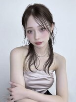 イリス 名古屋 名駅(Iris)&nbsp;ヨシンモリヘア/韓国風レイヤーカット/シースルーバング