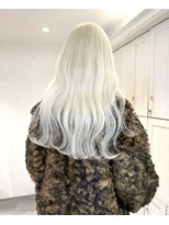 ベレーザ 川越(Beleza)&nbsp;ba17802_ホワイトブロンドケアブリーチカラー髪質改善ストレート