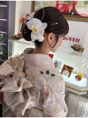 すっきり上品シニオンスタイル