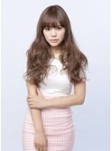 ゆるふわカールがポイントの脱力系ウェーブ♪