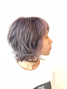カルヘアー(KALU HAIR) ダブルカラーでラベンダーアッシュに！