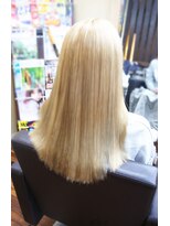 チチカカ(chichikaka)&nbsp;営業ビフォーアフター、*ホワイトブリーチ*chichikaka縮毛矯正