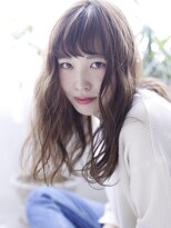 ヘッツ 仙台駅前店(HETTU)&nbsp;【LEMO】 パッツンすき間バング×ゆるウェーブ