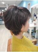 ふんわりショートウルフ/20代/30代/40代/50代/倉敷/白楽町