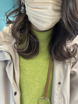 リーホリエ(Lee Horie) まろやかベージュのインナーカラー◎