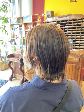 ベル(BELL) お手入れ簡単！外ハネボブ【BELL用賀/桜新町】