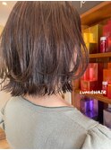 大人かわいいカカオブラウン
