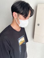 キャンバス バイ ネオリーブ 横浜西口(Canvas by neo.)&nbsp;センターパート ニュアンスパーマ ワンカールパーマ【横浜】