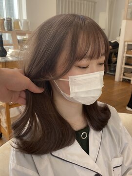 バイオレット ナゴヤ(Violet Nagoya) 【透け感カラー◎】スモーキーベージュ♪