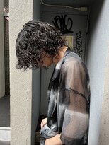 ピープスアンドスー 表参道 渋谷(Peeps&Suu.) メンズカット　メンズパーマ　ウルフ　黒髪パーマ