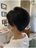 30代40代50代◎乾かすだけで決まる大人ナチュラルショートボブ