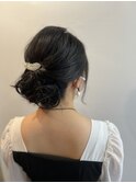 パーティーヘアセット★シンプル綺麗めアレンジ[渋谷]