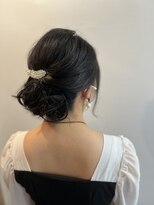 ピュアソウル(Pure Soul)&nbsp;パーティーヘアセット★シンプル綺麗めアレンジ[渋谷]