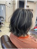 切りっぱなしボブ