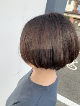 美容室 アイディー i-dee レッド系カラー