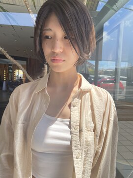 ヘアラウンジ アングゥ(hair lounge ungu) ボブ+カーキグレージュ