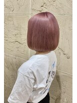 ザ ラボ アングゥ(The Labo ungu) ピンクカラー/ハイトーン/ボブ