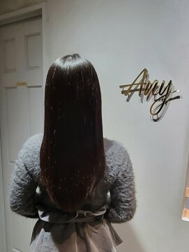 エニィ 池袋西口(Any) 黒髪/グレーベージュ/レイヤーロング/前髪パーマ/池袋/na5