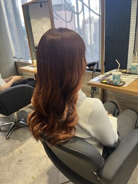 リーオオサカ(Lee Osaka) オレンジカラー×東芽生