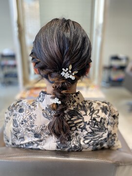 アイボリードット(ivory.) 編みおろしアレンジ