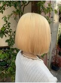 ブロンドボブ