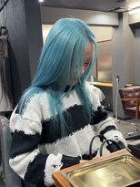 ボアップ(boappu)&nbsp;#ハイトーンカラー#ペールブルー#水色#ヘアカラー