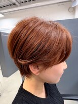 セロ 東辻井店(SERO)&nbsp;【セロ東辻井】ハンサムショート/テラコッタ/白髪ぼかし