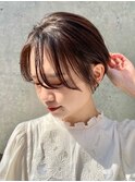 ウエットヘア/ショートカット/レイヤーカット/20代30代40代50代