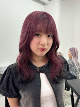 エゴ 池袋(EGO) ピンクカラー/ワインレッド/エンドカラー