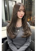 韓国レイヤーカット【韓国ヘア 大阪 梅田】