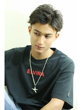 リップス 川崎(LIPPS) かきあげ大人パーマ