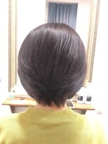 ヘアー グリーン(hair green) 30代40代50代/黒髪スタイル/ショートボブ/ツヤ髪スタイル