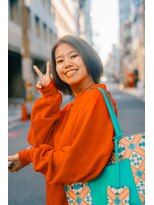 カフ(CAF)&nbsp;CAF河内　メンテナンスカット　カラー　大阪　心斎橋