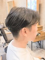 ヒート トウキョウ 目黒店(HEAT TOKYO)&nbsp;センターパートニュアンスパーマメンズ目黒