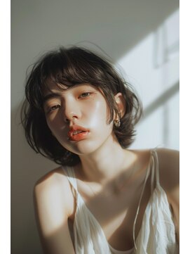 ラナ 新宿(lana) ボブウルフ/顔まわり/レイヤーカット【lana hair 新宿】