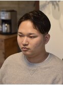 艶髪6:4分けリバースショート【メンズカット/メンズヘア】