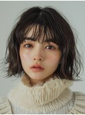 【endive西京極】大人かわいいゆるふわボブ