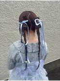 ツインヘアアレンジ