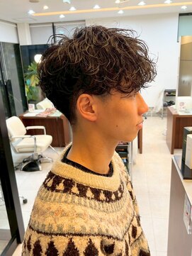 ヘアーアンドエステ ハラダ 滝ノ水店(Hair&Esthe Harada) 波巻きスパイラル/メンズカット/ツーブロック