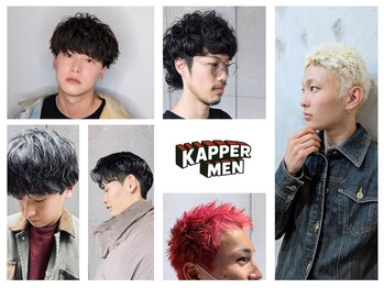 KAPPER MEN【メンズカット/眉毛カット/パーマ】【カッパーマン】
