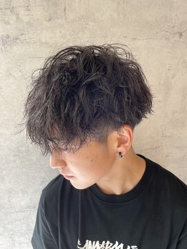 ヘアーアトリエ ラフェル(hair atelier Rafel) 波巻きハイライト