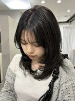 リュンヌ(Lune)&nbsp;ダークパープル×レイヤーカット/艶髪/美髪/モテ髪/YU80