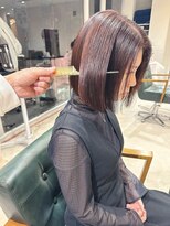 イル(ill)&nbsp;ミニボブ　髪質改善で収まり抜群です♪