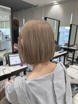 ルクス(Luxs)&nbsp;ブリーチありダブルカラー/ミルクティーベージュ