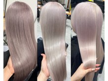 【色落ちまで可愛い】透明感カラーの色持ちをUPするケア設計。