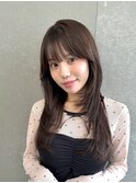 グランマッシュ/オリーブグレー/ショート/ヘイリーボブ/前髪