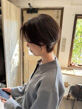 ペアツリー(Pear tree)&nbsp;ハンサムショート　センターパート